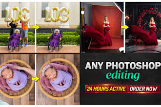 do any photoshop editing whatever you want