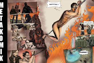 be your horror comic artist so that your money is not wasted