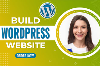 build, design, redesign, develop, update, clone, or customize wordpress website