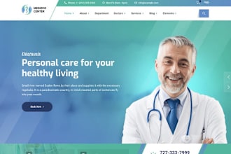 build therapy counseling healthcare medical yoga life coach wellness spa website