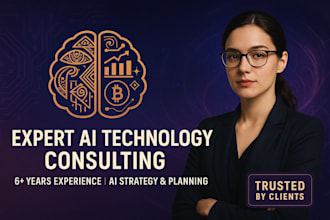 provide expert ai technology consulting for your project