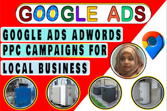 setup google ads ppc campaign for local business and service
