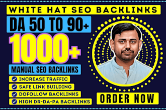 boost your website ranking with white hat high da dofollow SEO backlinks service