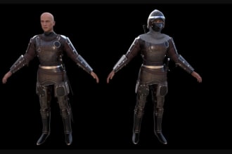 build 3d blender character,humanoid character,fur texture,rig nsfw,animate 3d