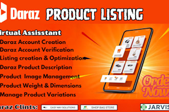 do daraz seo optimized product listing and manage product images