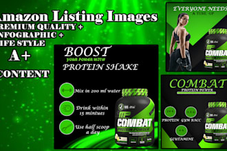 design amazon listing images a plus content