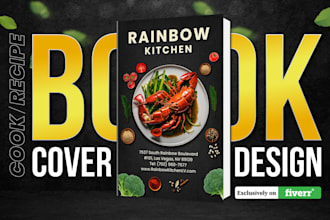 do cookbook or recipe book cover design and formatting