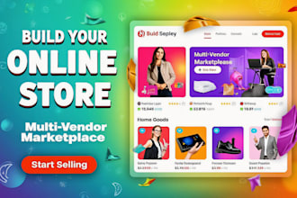 build multi vendor ecommerce website