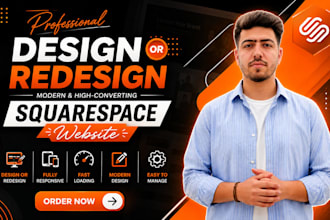 build squarespace website design, redesign squarespace, website development