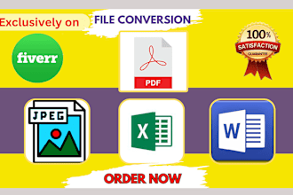 do file compression, conversion, jpg, excel, word to pdf