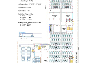 create factory compliance warehouse floor plan