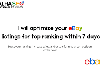 optimize your ebay listings for top ranking
