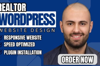 develop realtor, agent real estate website in wordpress