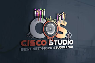 design production music film studio logo