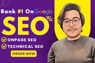 optimize website onpage technical SEO service wix wordpress shopify squarespace