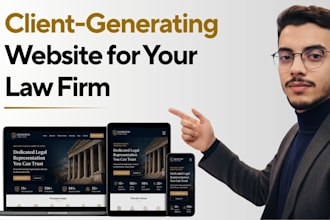 design a client winning law firm wordpress website