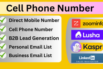 do b2b lead generation cell phone mobile phone direct mobile phone enrichment