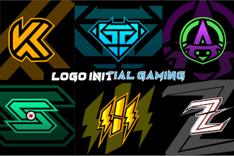 initial gaming professional esport, twich, youtube, and free intro