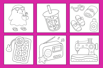 create bold and easy coloring book