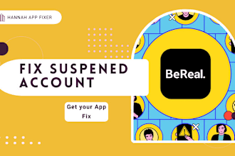 reactivate suspended bereal, google account