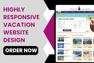 design vacation rental hotel booking travel affiliate airbnb reservation website