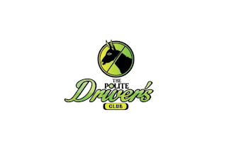 polite driver club logo promote kindness