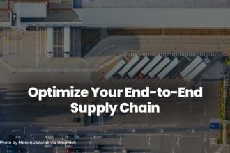 do supply chain analyst optimization consultation