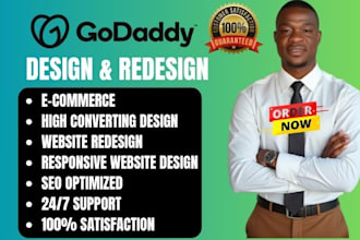design godaddy website, godaddy website redesign, godaddy website, godaddy seo