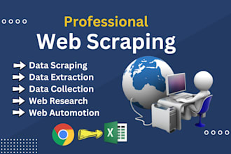 do web scraping, data mining and data extraction