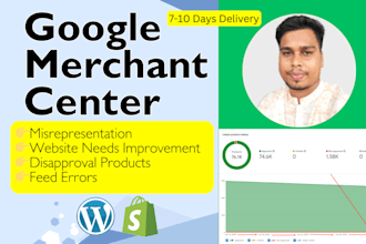fix shopify google merchant center misrepresentation gmc