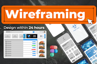 design wireframes mobile app UI UX design prototype figma
