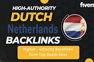 do dutch backlink from netherland seo dofollow link building