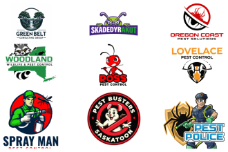 design outstanding pest control logo