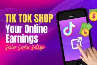 setup a tiktok shop tiktok seller center in USA or UK market