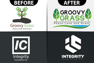 redesign, update, edit, and modify your business logo design in just 24 hours