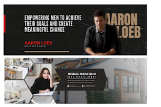 design killer facebook banner, linkedin banner or twitter header