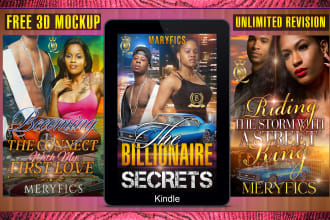 create an urban book cover design or erotic romance book cover