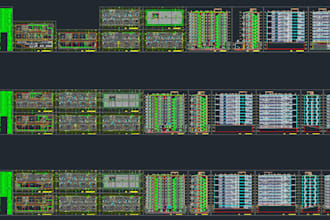 30 years of architectural experience with autocad