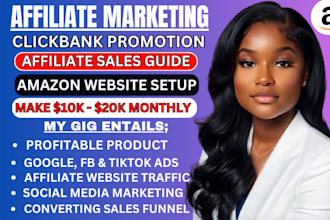 boost amazon affiliate sales affiliate marketing  clickbank link promotion