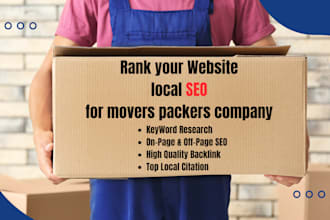 do local SEO for movers packers company