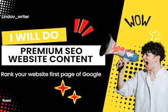 do premium SEO website content