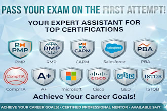 help to get comptia, pmp, safe, AWS and IT certifications