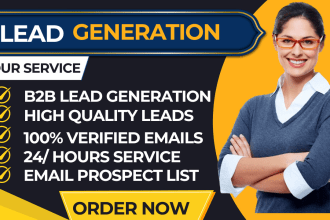linkedin sale navigator b2b lead generation email list building lead gen