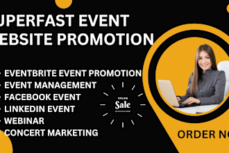 successfully promote your linkedin event, concert, webinar eventbrite ads