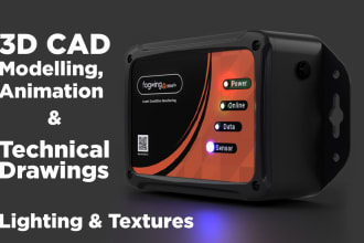 do accurate 3d cad models and technical drawings