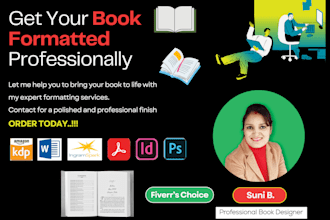 children book formatting for amazon kdp and ingramspark