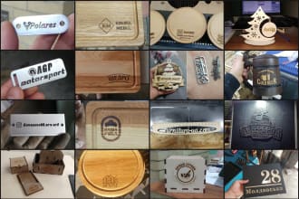 adapt your logo for laser cutting or engraving