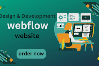 develop or design webflow website, figma to webflow expert