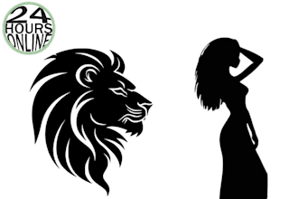 illustrate black white vector silhouette your image