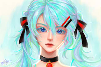 sell this hatsune miku digital art
